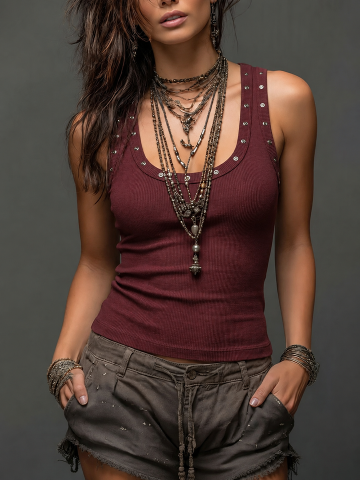 Valeria | Top bohemio elegante