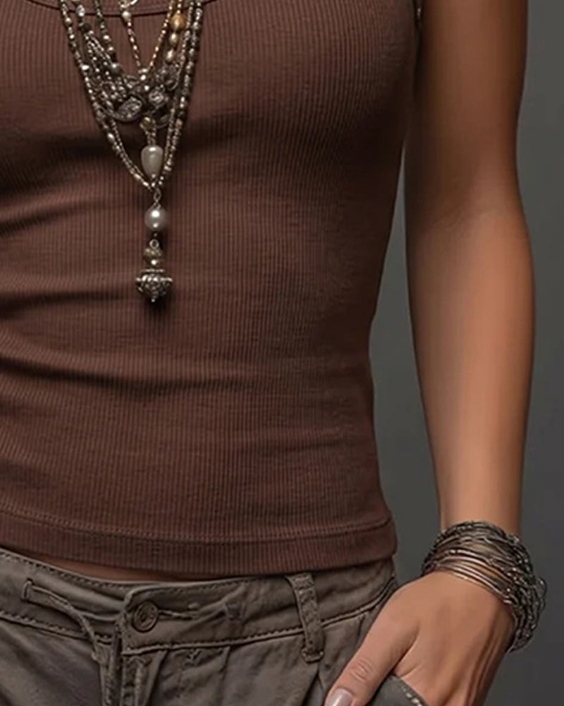 Valeria | Top bohemio elegante